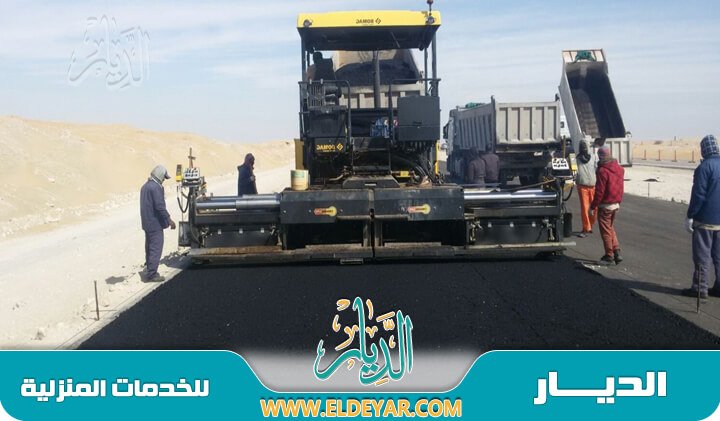 معلم اسفلت جده خبير بأعمال الاسفلت بجدة ويستخدم افضل معدات الاسفلت في جده